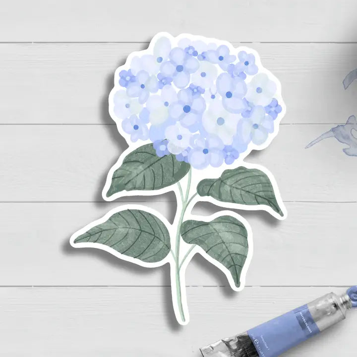 Hydrangea Sticker