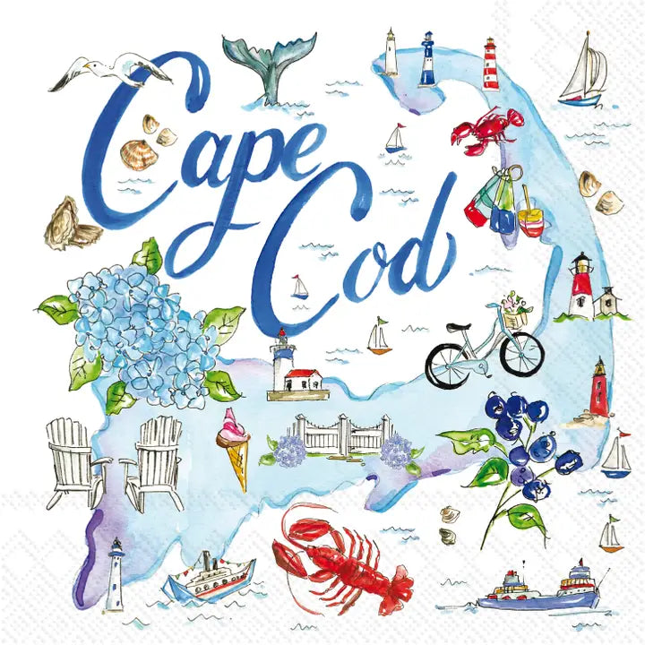 Cape Cod Cocktail Napkins