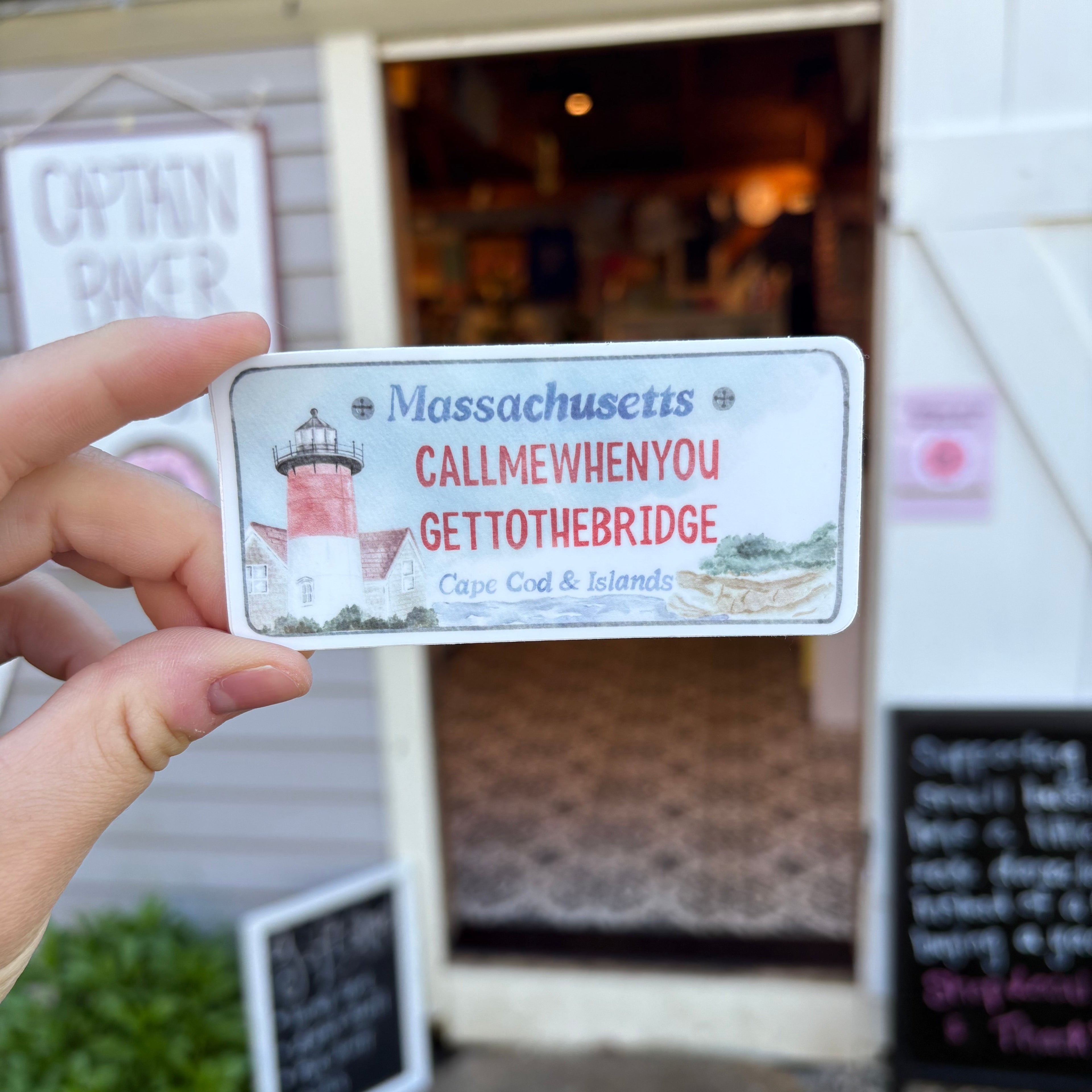 Call Me When You Get To The Bridge - Sticker