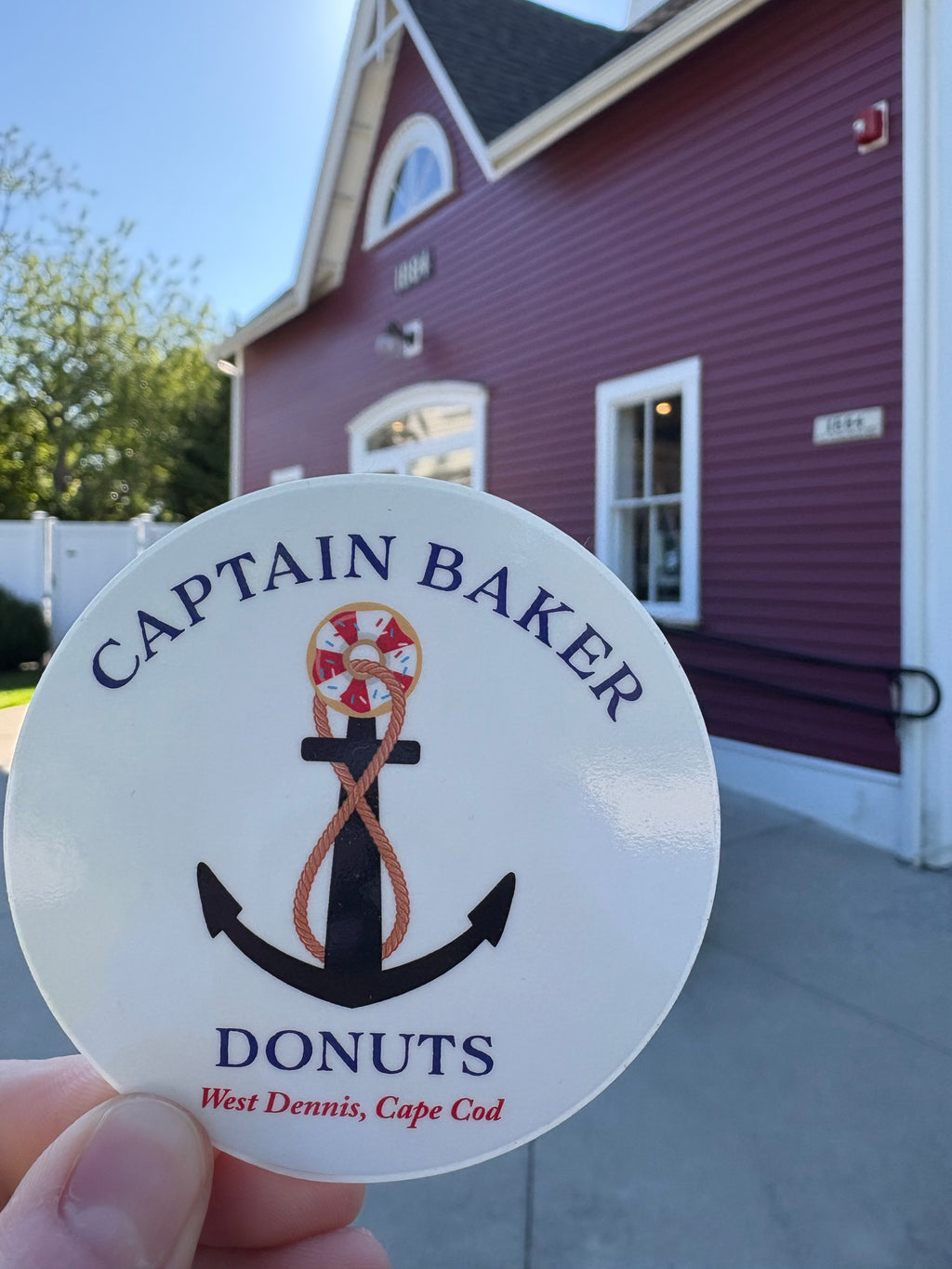 Captain Baker Sticker