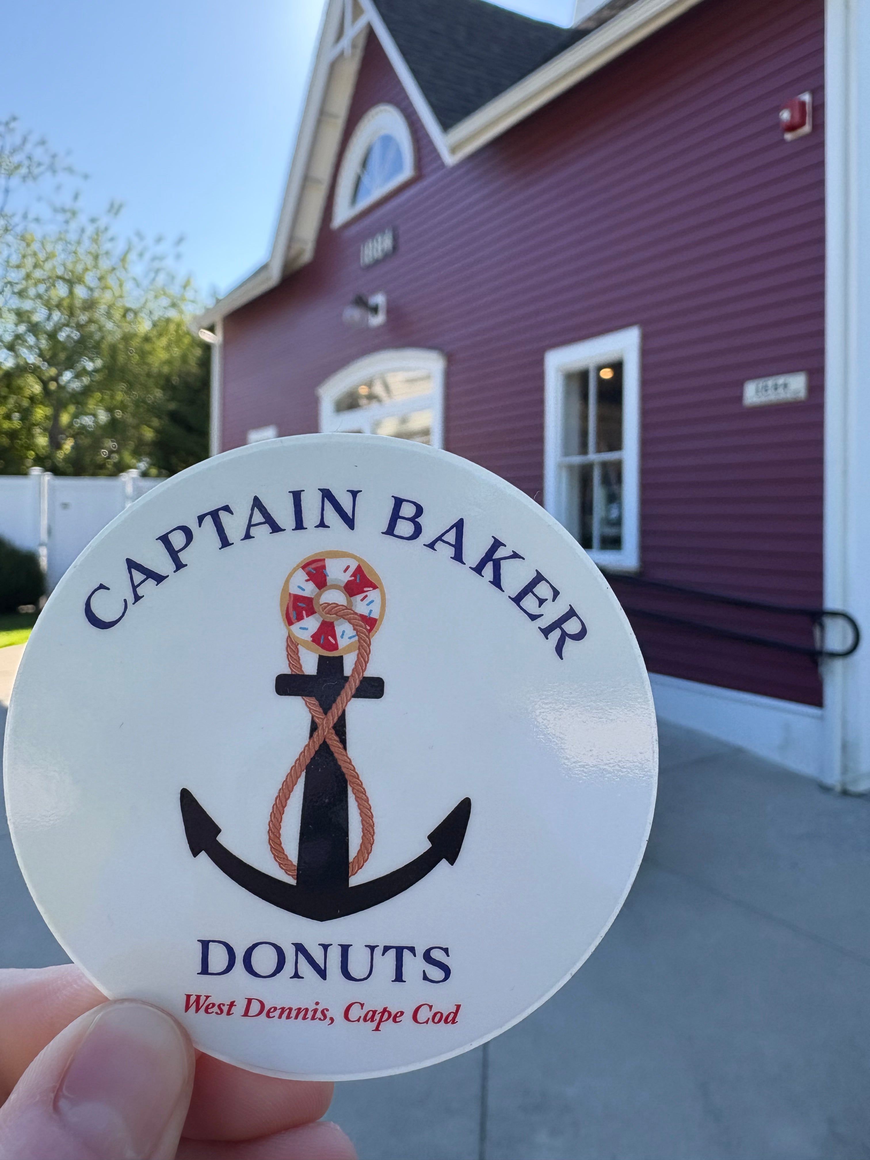 Captain Baker Sticker