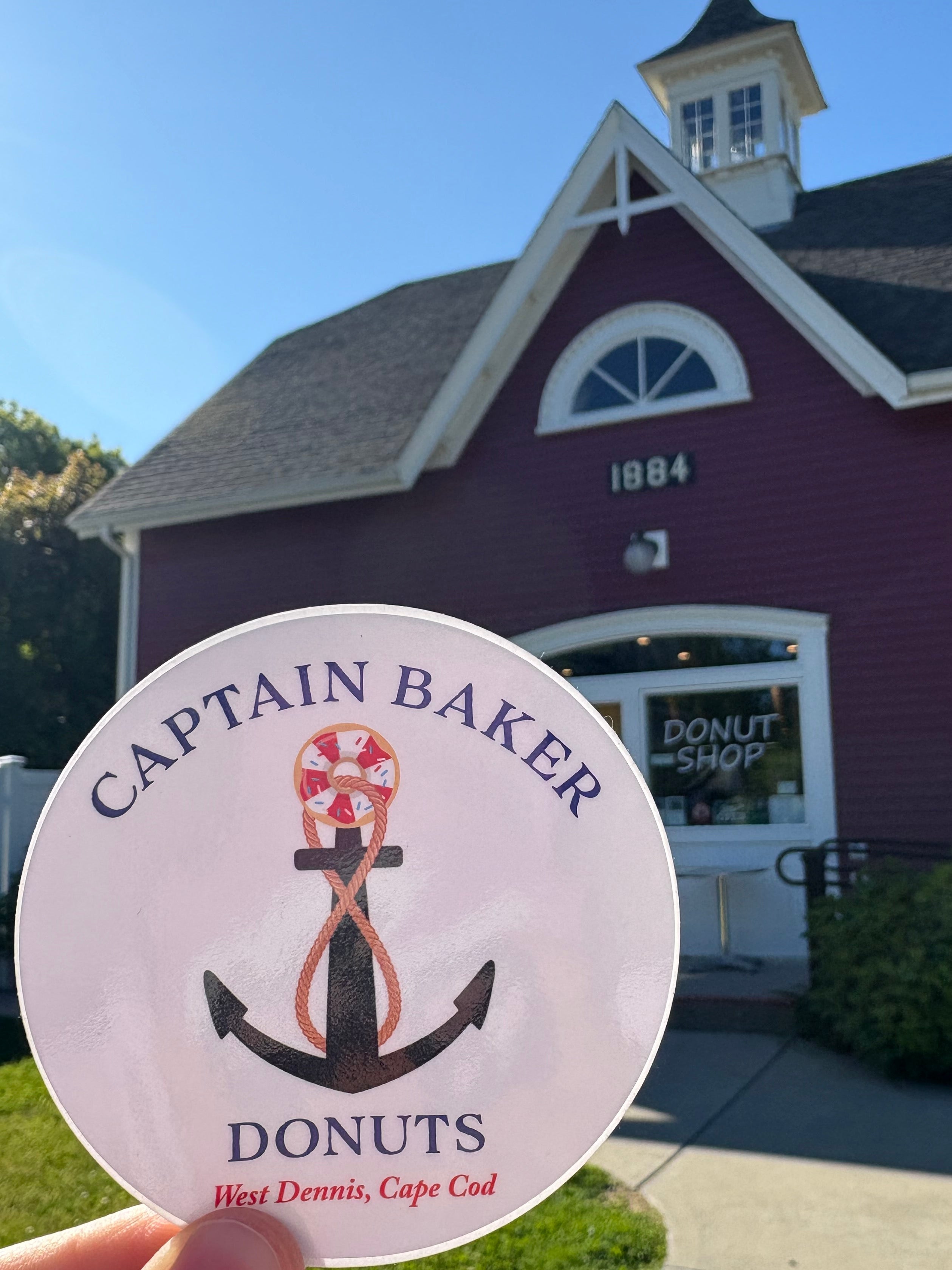 Captain Baker Sticker