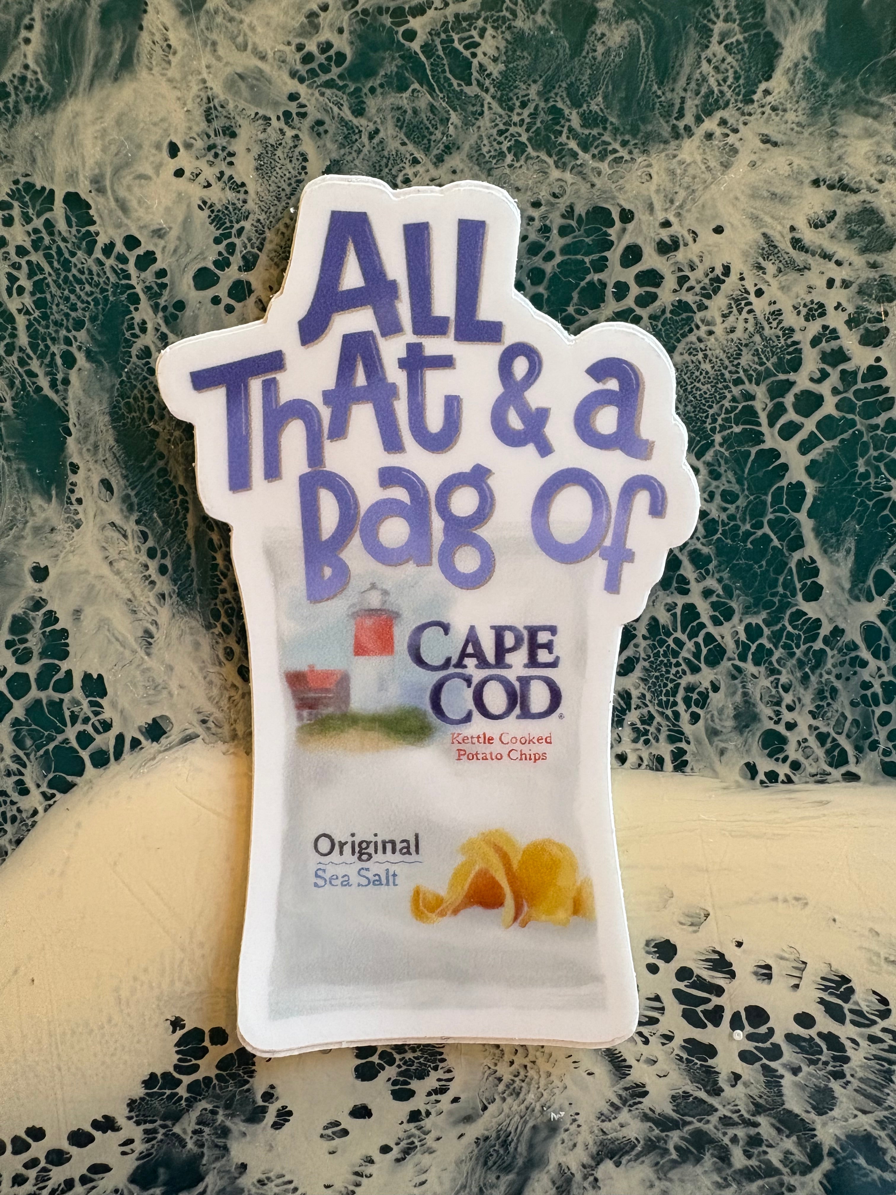 All That & a Bag of Cape Cod Potato Chips - Sticker