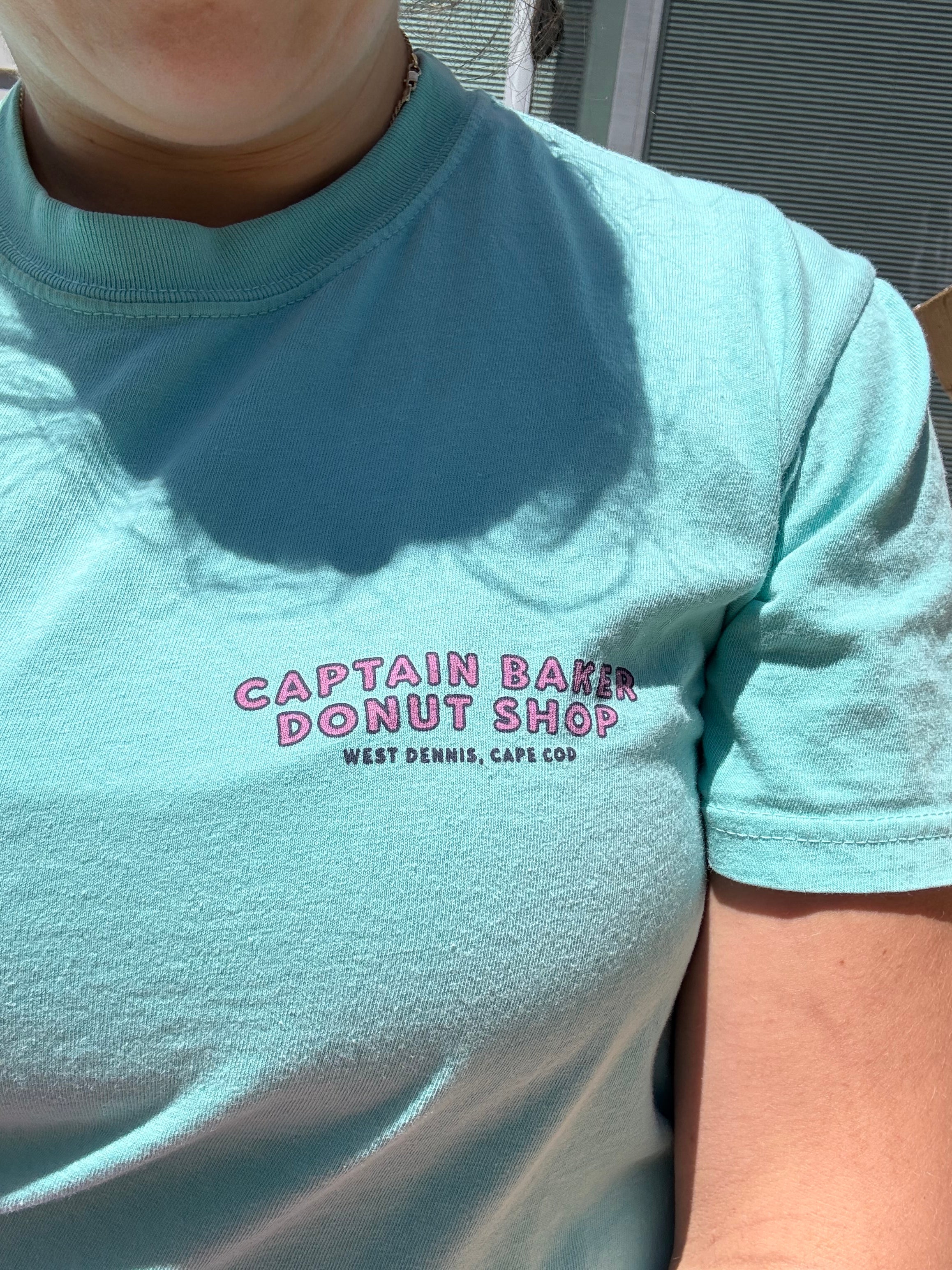 Cape Shark x Captain Baker Donuts Collab Tshirt - ADULT
