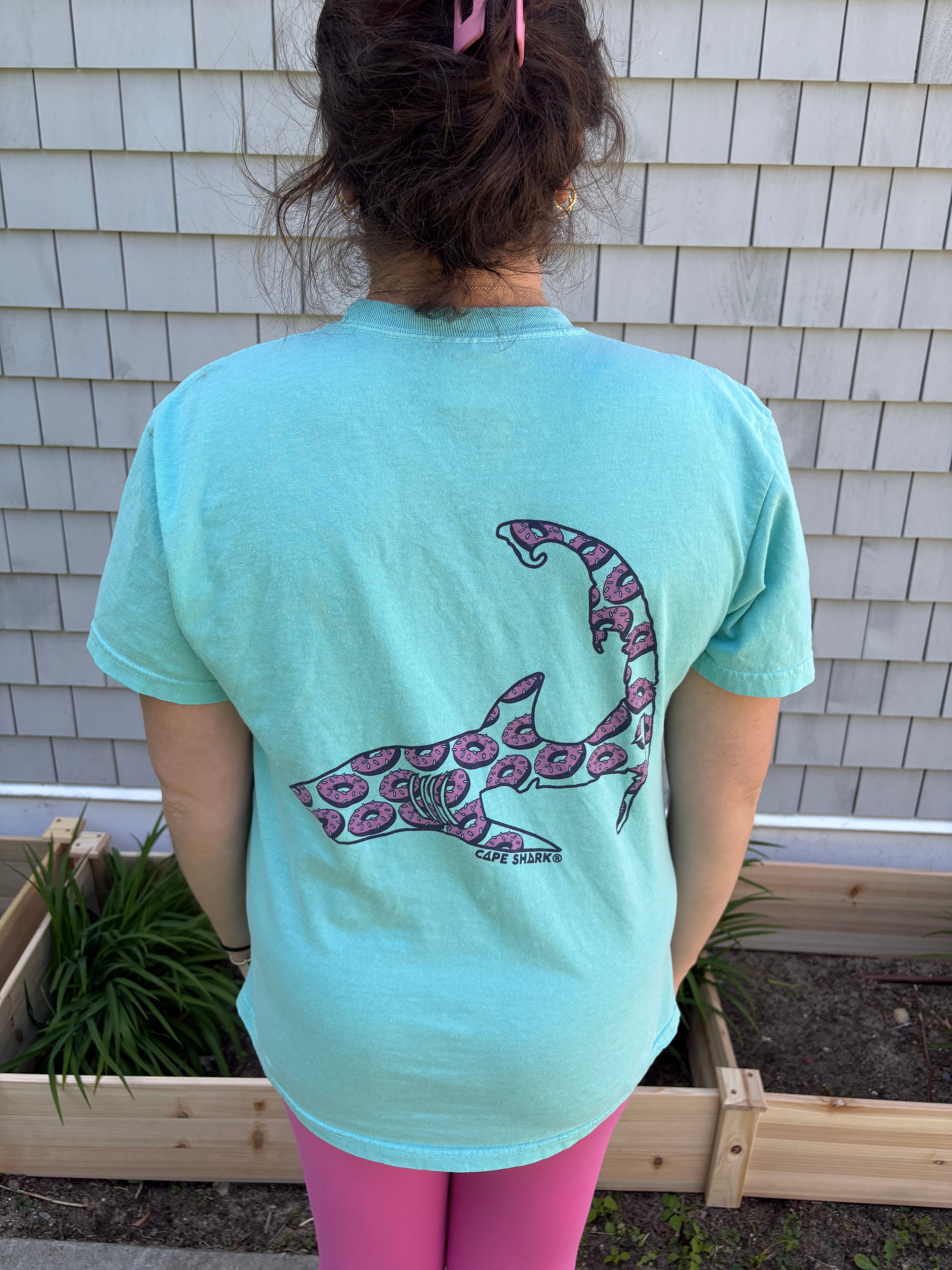 Cape Shark x Captain Baker Donuts Collab Tshirt - ADULT