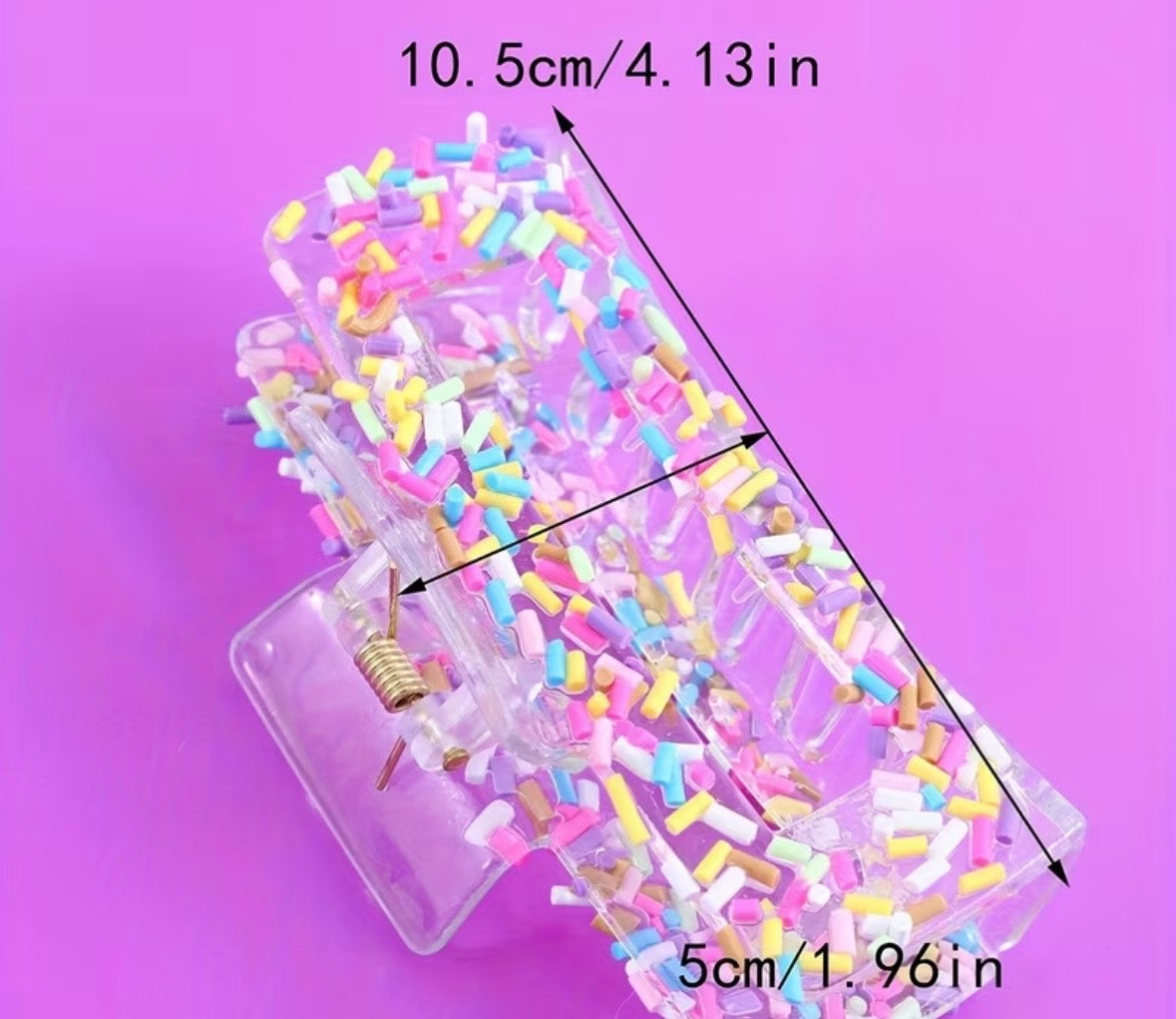 Sprinkle Claw Clip