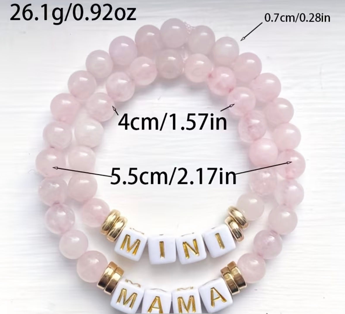 Mama / Mini matching bracelets