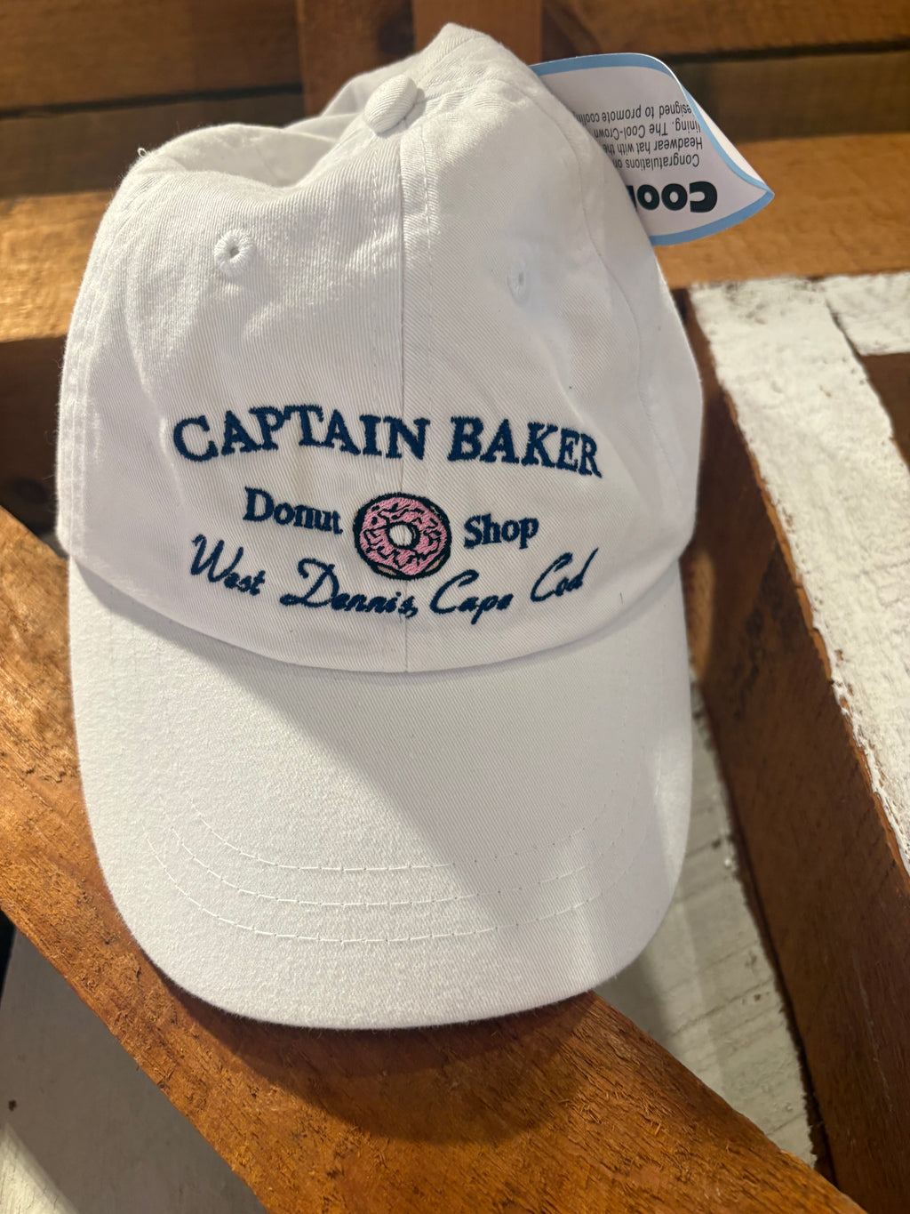 Captain Baker Donuts White Hat