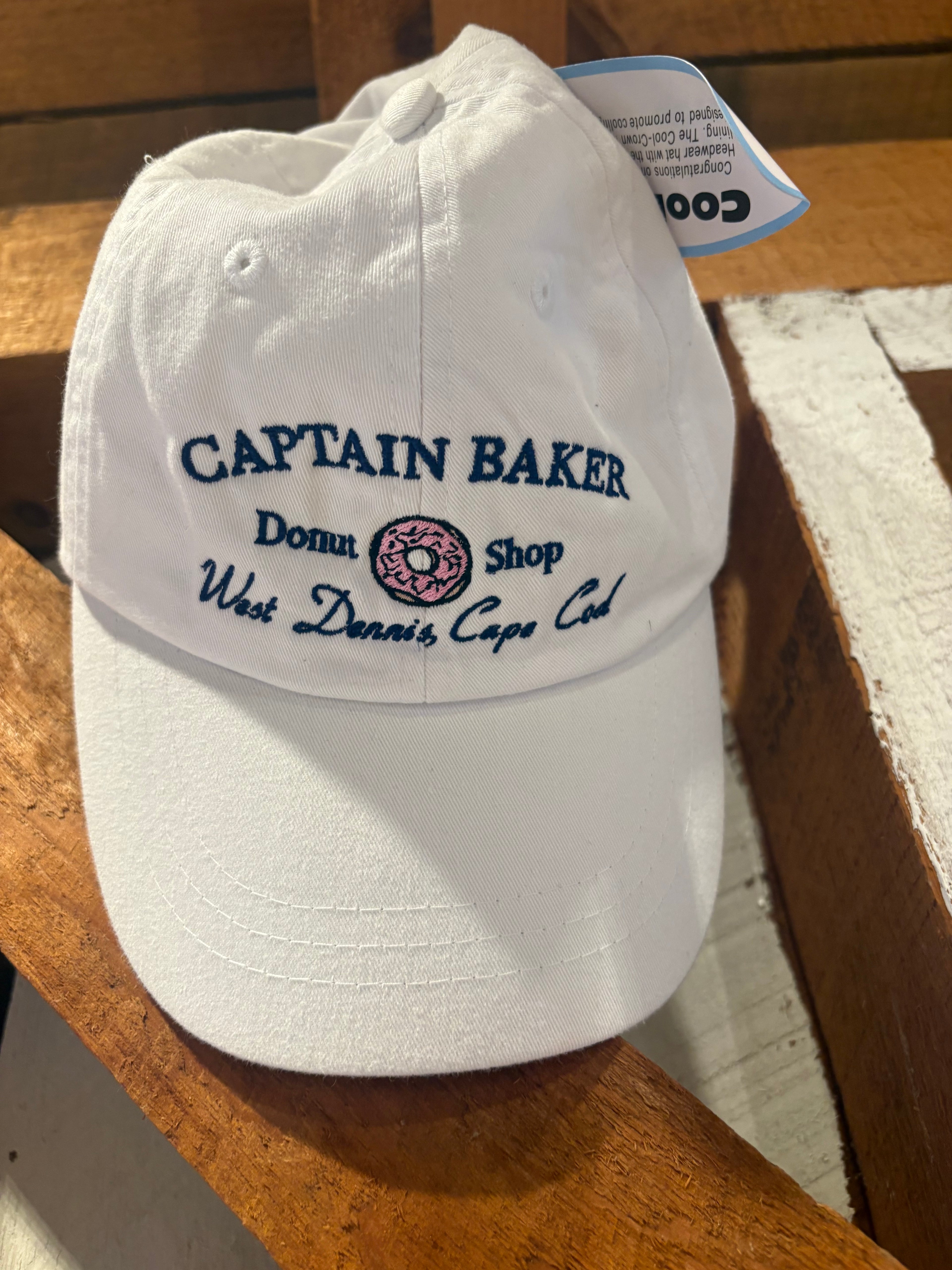 Captain Baker Donuts White Hat