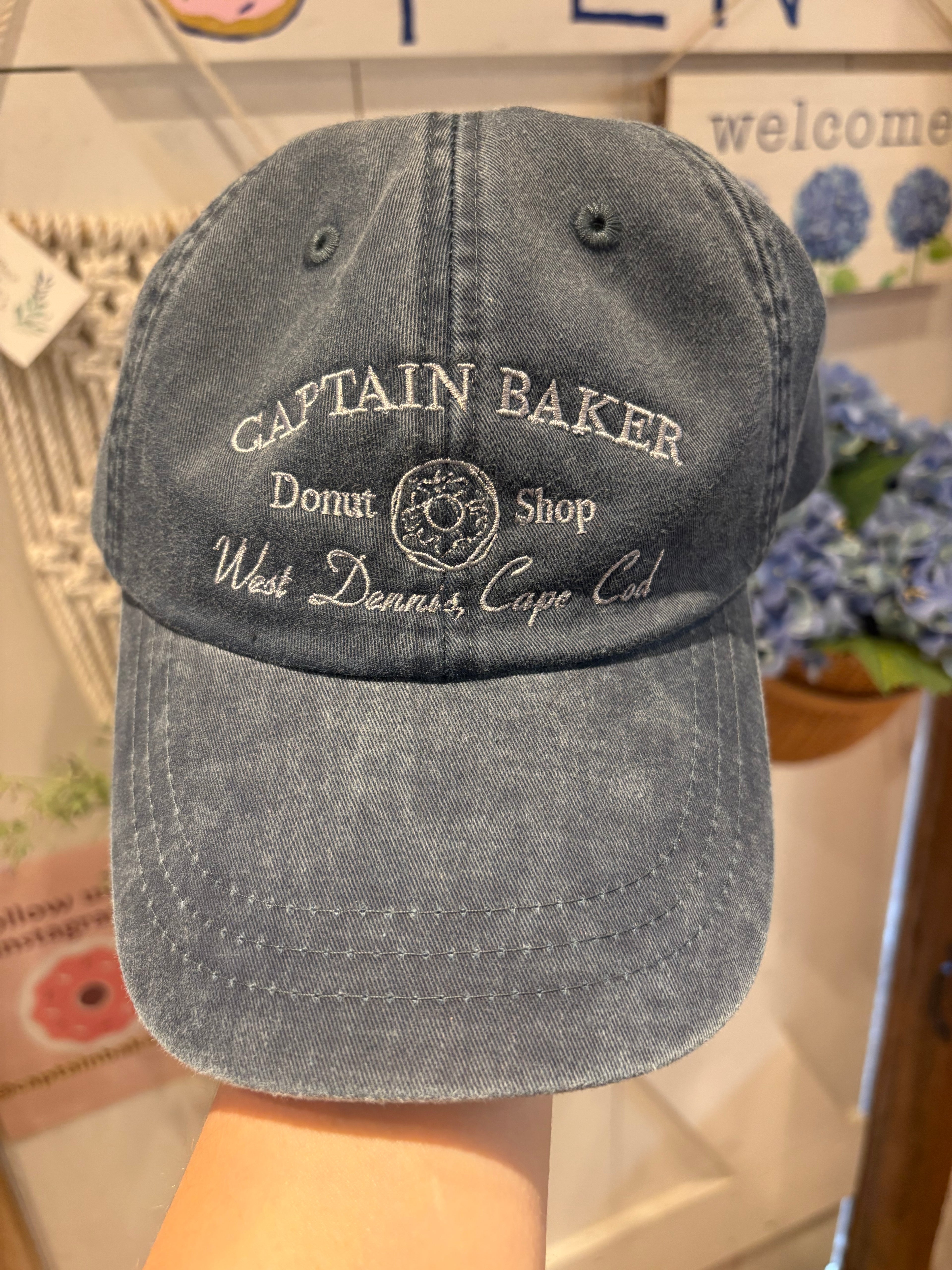 Captain Baker Donut Shop - Denim Hat