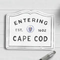 Entering Cape Cod Sticker