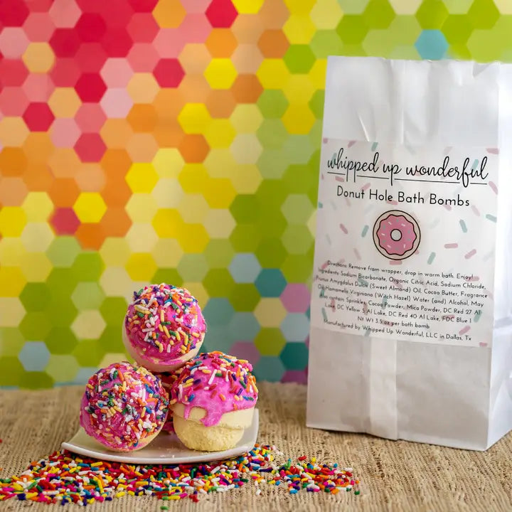 Mini Donut Bath Bomb