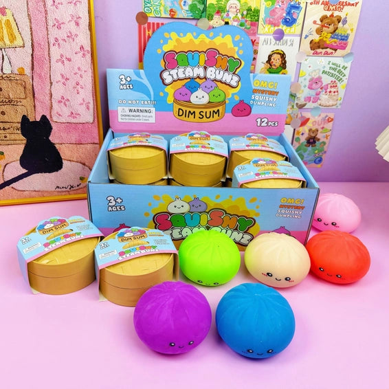 Viral Dumpling Squishy - Surprise Color!