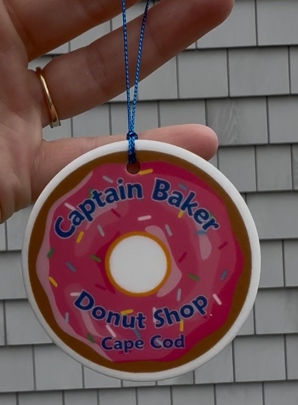Captain Baker Donuts Ornament