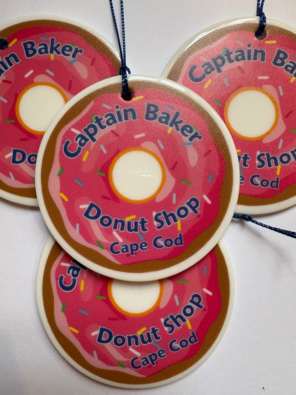 Captain Baker Donuts Ornament