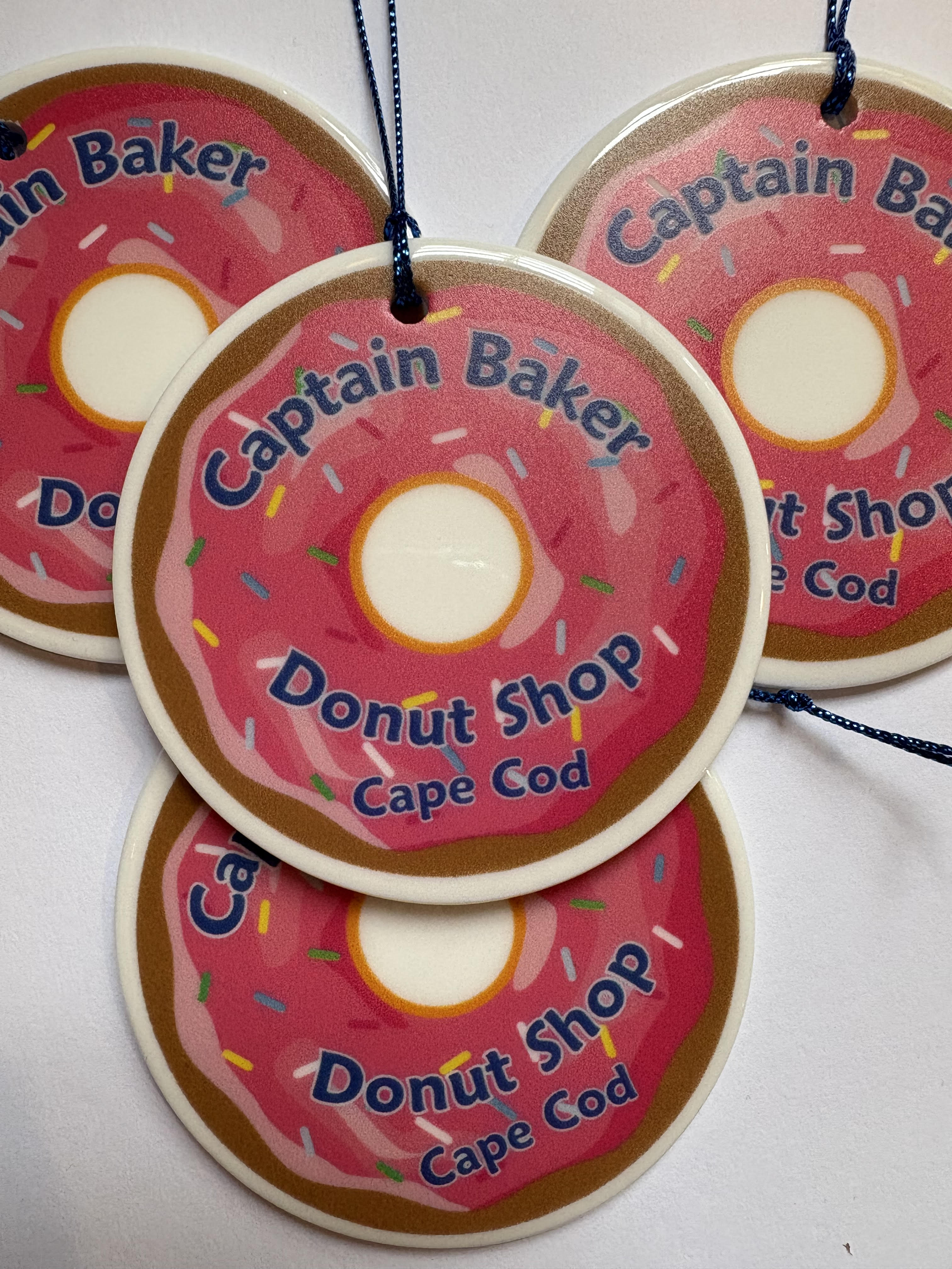 Captain Baker Donuts Ornament