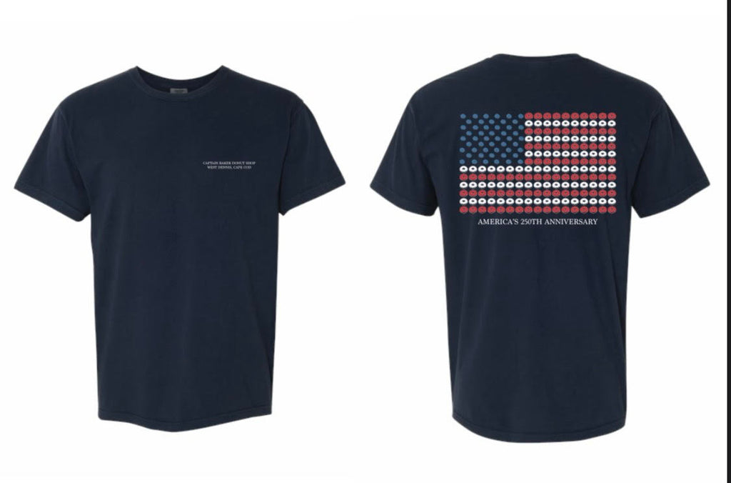 America 250th Donut Tshirt - ADULT